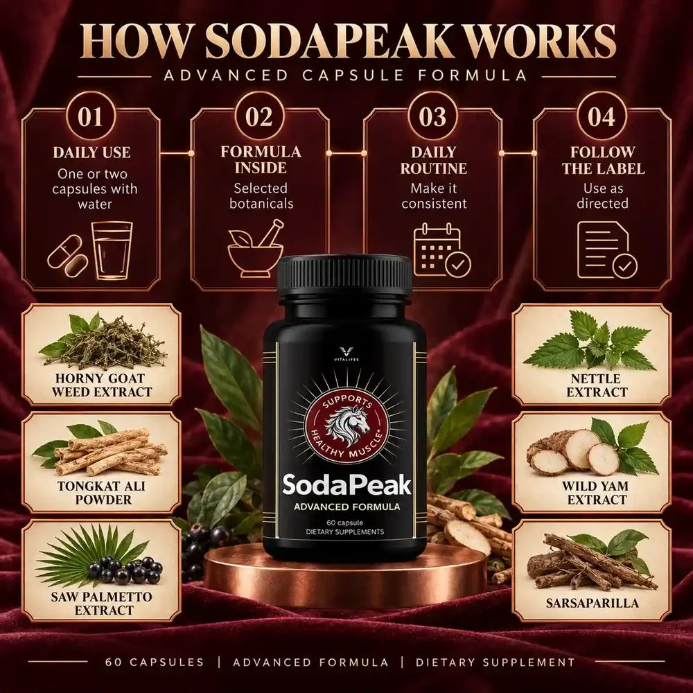 The seller's how it works card for SodaPeak