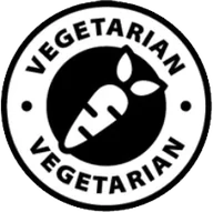 The vegetarian carrot seal from the SodaPeak packaging artwork